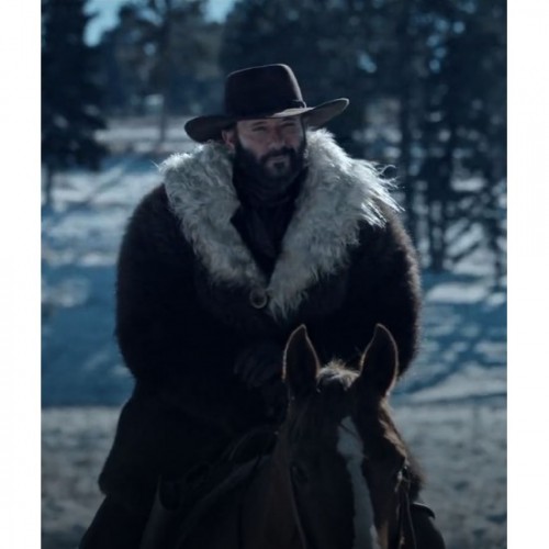 Yellowstone 1883 James Dutton Fur Coat